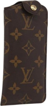 Louis Vuitton Pre-owned Accessories, female, Brown, Size: ONE SIZE Pre-owned Canvas Home-Office