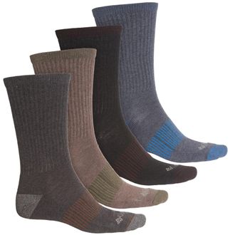 Columbia Mens 4-pack Performance Crew Socks (ASSORTED 1)