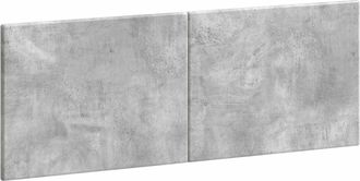 vidaXL Cabecero Montada En La Pared Breda Gris Hormig&oacute;n Vidaxl