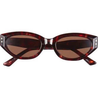 BP. 50mm Oval Sunglasses in Tortoise at Nordstrom