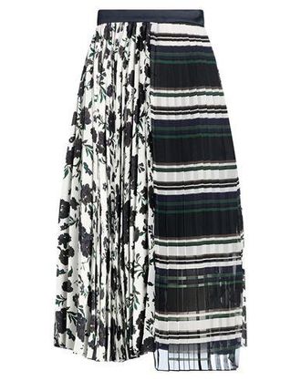 sacai PARTES DE ABAJO - Faldas midi en YOOX.COM