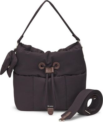 Oryany Small Pillow Nylon Bucket Bag in Chocolate Brown at Nordstrom Rack