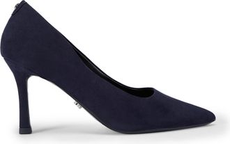 Carvela Womens Corletta Court Heels - Navy Fabric - Size UK 6