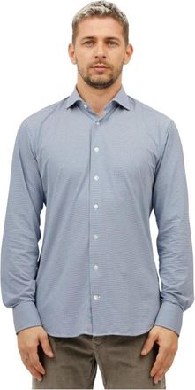 Traiano Rossini Radical Fit Shirt - Heren - Casual Overhemden - Blauw - 5XL - Polyester - Overhemden