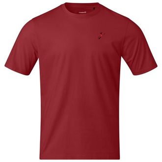 Norr&oslash;na 29 Cotton Activity Embroidery T-Shirt f&uuml;r Herren | rot