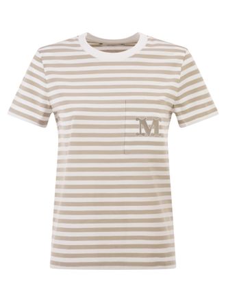 Max Mara Mxmobili gestreiftes Jersey-T-Shirt