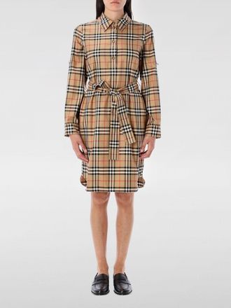 Burberry Abito chemisier Burberry in cotone stretch