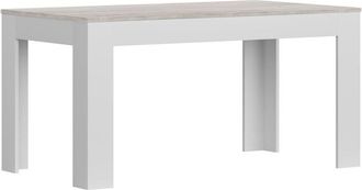 Home Heavenly Home Heavenly - Mesa de comedor UKI, diseño moderno de líneas simples, con patas en L y fácil mantenimiento. Color: Cemento