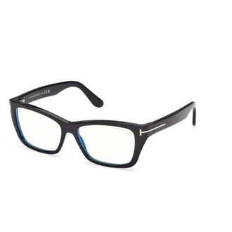 Tom Ford Glasses, unisex, Black, Size: 54 MM Butterfly Optical Frame