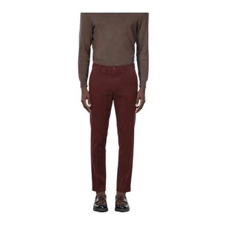 Mason's Pantalones Chinos Milano - Trousers - Hombre - Rojo - 2XL
