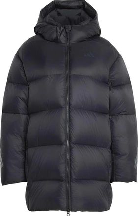 adidas Z.n.e. Puffer Parka - Dames - Sport - Zwart - Maat: L Polyamide