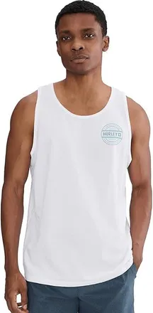 Hurley Filler Tank Top Mens T Shirt White : 2XL, Cotton
