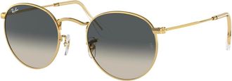 Ray-Ban Zonnebril met Rond Metaal Montuur - unisex - Accessoires - Geel - Maat: 50 MM