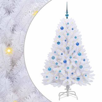 vidaXL &Aacute;rbol De Navidad Artificial Con Ramas Articuladas Blanco 150 Cm Vidaxl