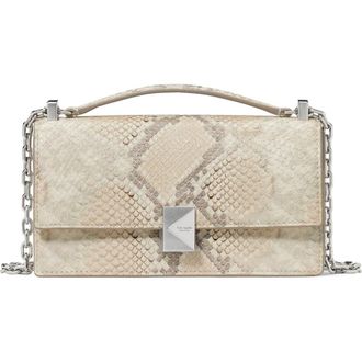 Kate Spade New York deco snakeskin embossed convertible leather crossbody bag in Neutral Multi at Nordstrom