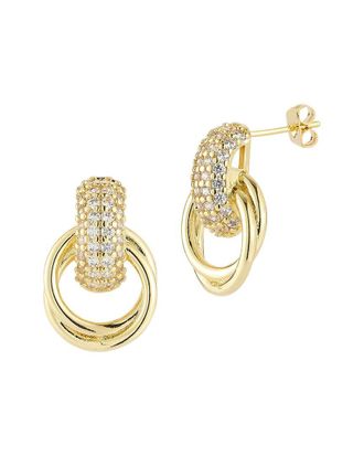 Sphera Milano Plated Cz Earrings
