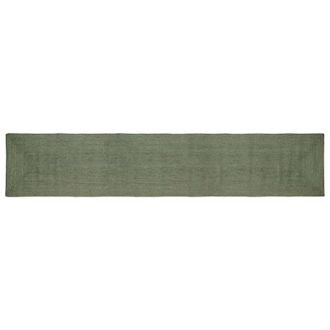 vidaXL Alfombras De &Aacute;rea Rectangular Verde Oliva 60 X 400 Cm Yute Vidaxl