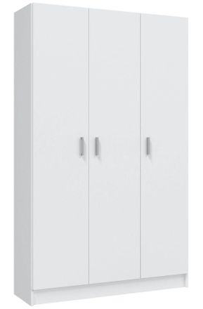 For&eacute;s Armario Multiusos 3 Puertas Escobero Blanco