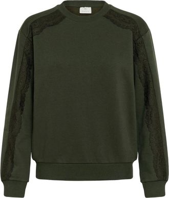 Kaffe Felpe e felpe con cappuccio - - Sweatshirts & Hoodies - Donna - Verde - 2XL