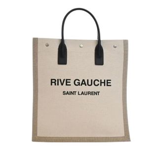 Saint Laurent Bolso Tote Rive Gauche Pre-owned - Pre-owned - Mujer - Beige - ONE SIZE