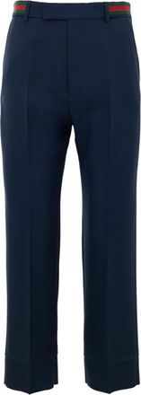 Gucci Hombre, Pantalones, Azul, Talla: M