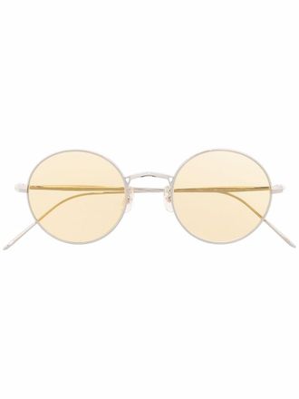 Oliver Peoples Occhiali da sole tondi G. Ponti-3 - Argento
