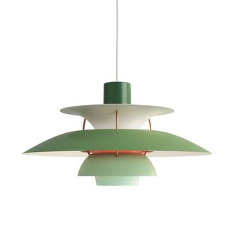 Louis Poulsen PH 5 Pendelleuchte, hues of green