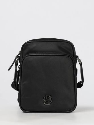 HUGO BOSS Borsa a tracolla Boss in twill con monogramma Double B