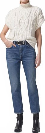 Citizens Of Humanity Charlotte High Rise Straight Jeans In Magnolia