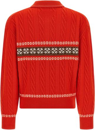 Guest In Residence Sweater - Red