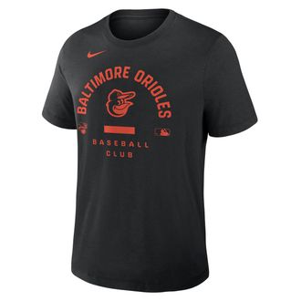 Nike Baltimore Orioles Authentic Collection Early Work Nike Mens Dri-FIT MLB T-Shirt in Black | 034J00AOLE-HXK