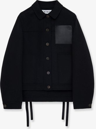 Loewe Giubbino Workwear in lana e cashmere - LOEWE - gender_Woman