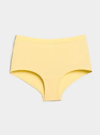 Miiyu Womens Ultra-comfortable cropped boyshort Organic cotton & TENCEL TM modal