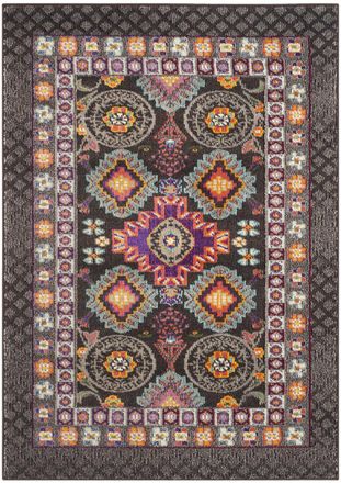 Safavieh Alfombra marr&oacute;n/multicolore 122 x 170 cm