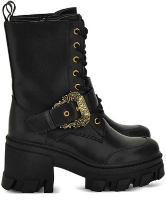 Versace Jeans Couture Stivali con fibbia - Nero