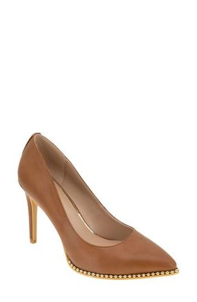 BCBGeneration Hawti Pointed Toe Pump in Cognac at Nordstrom, Size 5.5