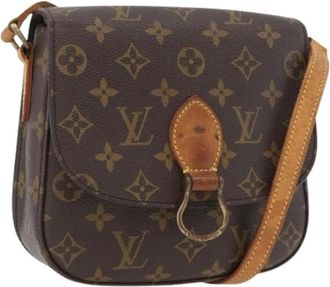Louis Vuitton Pre-owned Cross Body Bags, female, Brown, Size: ONE SIZE Pre-owned Vintage Monogram Shoulder Bag