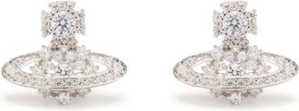 Vivienne Westwood Earrings, female, Gray, Size: ONE SIZE Narcissa Earrings