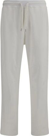 Brunello Cucinelli Broeken, Heren, Beige, XS, Katoen, Monochrome Trainingsbroeken met Stijlvol Stiksel