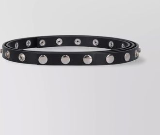 The Attico leather belt