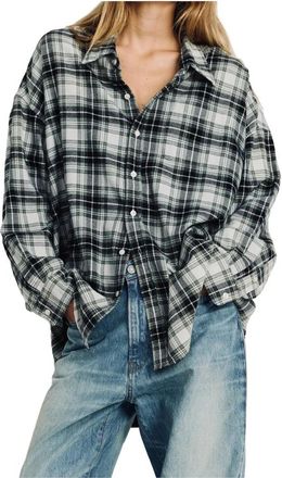 Denimist Overhemden, Dames, Veelkleurig, XS, Katoen, Button Front Shirt