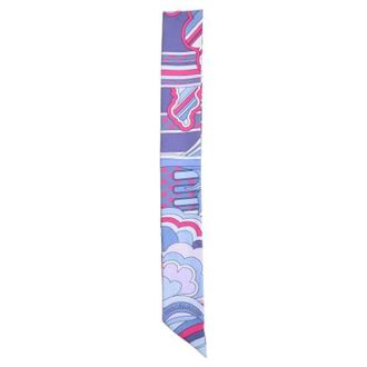 Herm&egrave;s Pre-owned Scarves, female, Multicolor, Size: ONE SIZE Pre-owned Faubourg Rainbow Twill Scarf