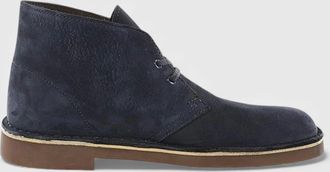 Clarks Mens Clarks Bushacre 2 Desert Boot Navy - Size: 6.5