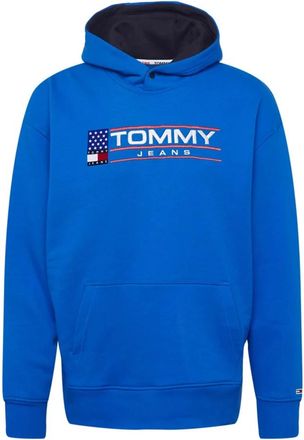 Tommy Jeans Hoodie - Heren - Hoodies - Blauw - M - Hoodies & sweatvesten