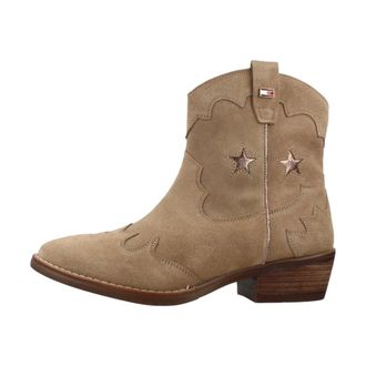 Tommy Hilfiger Dames, Schoenen, Beige, Maat: 38 EU Leer