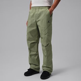 Nike Jordan Mens Jordan Flight Utility Pants in Green | HV0530-334