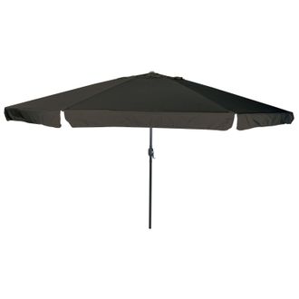 Berkfield Home Outdoor Umbrellas & Sunshades Black Polyester fabric Large