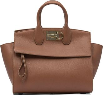 Ferragamo Handbags Marrone-Donna