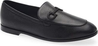 Ferragamo Soldy Gancio Loafer in Nero at Nordstrom, Size 9.5
