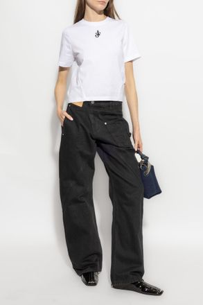 J.W.Anderson T-shirt With Logo, Womens, White